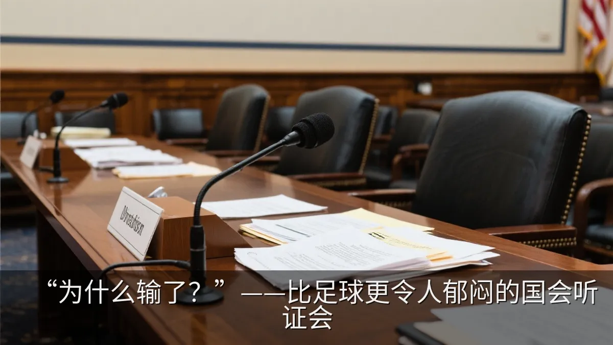 “为什么输了？”——比足球更令人郁闷的国会听证会